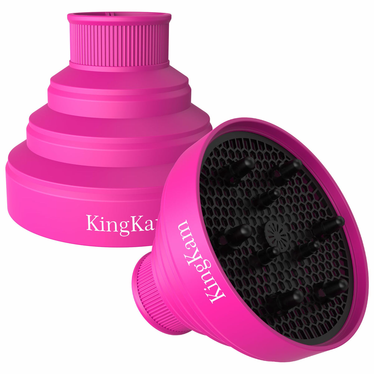 KingKam Collapsible Silicone Hair Diffuser front view
