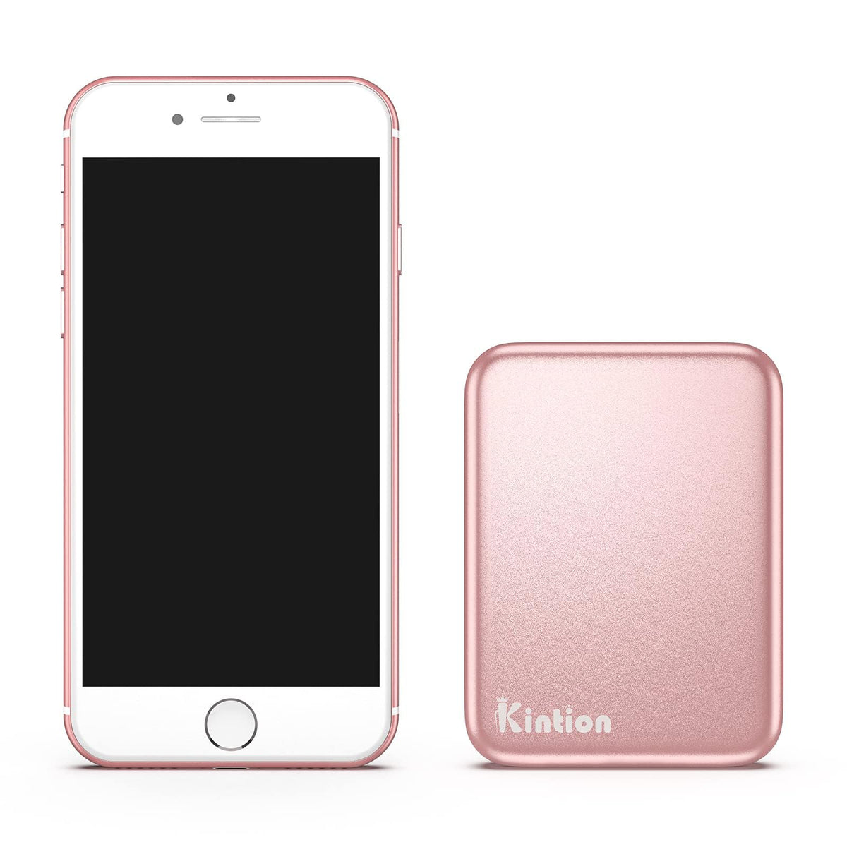 Kintion Pocket Mirror displayed on a vanity table