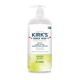 Kirk's 3-in-1 Nourishing Cleanser 32 Fl Oz front view