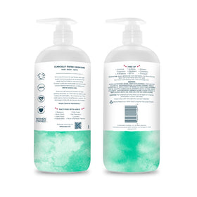 Kirk's 3-in-1 Nourishing Cleanser side view showing coconut oil ingredients