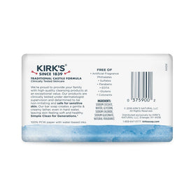 Kirk's Castile Bar Soap 4 oz bar side view