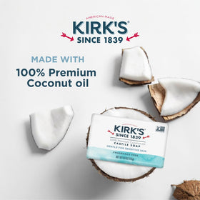 Kirk's Castile Bar Soap travel bar packaging