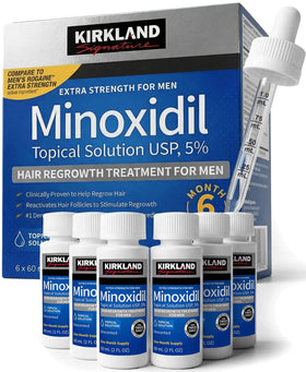 KIRKLAND Minoxidil 5% Hair Regrowth liquid front view