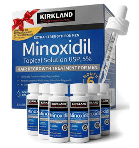 Kirkland Minoxidil 5% Topical Solution for Men front view