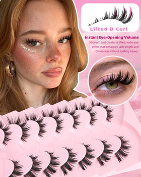 Kiromiro Bunny Lashes packaging with 7 pairs