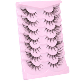 Kiromiro Fox Eye False Eyelashes in a stylish packaging