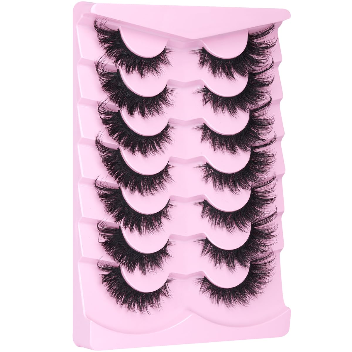 Kiromiro Fox Eye Lashes 18mm wispy texture close-up