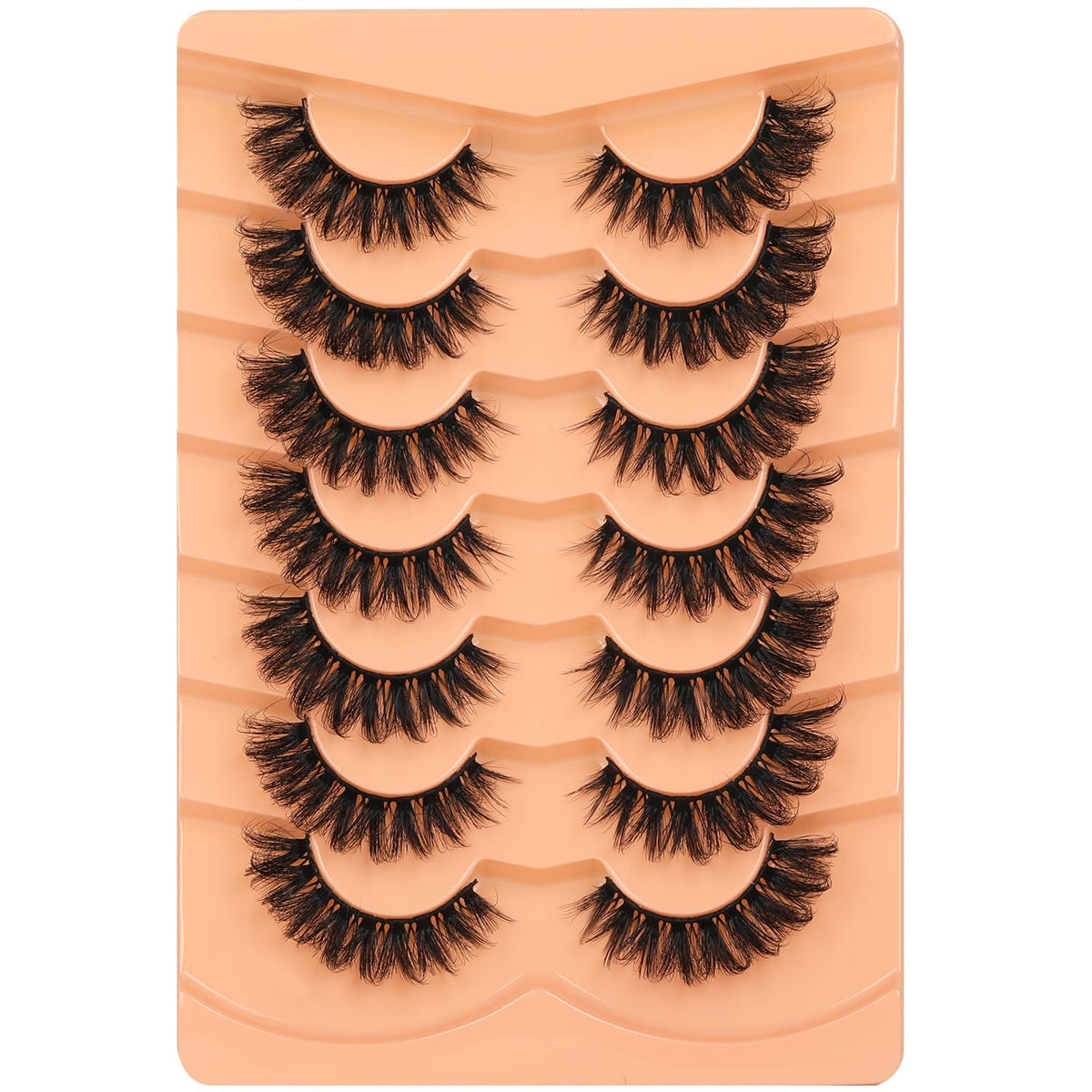 Kiromiro Mink False Eyelashes showing the flexible cotton band