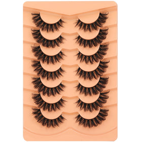 Kiromiro Mink False Eyelashes showing the flexible cotton band