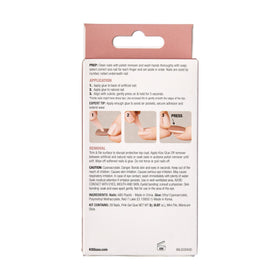KISS Bare but Better Press On Nails Nude Drama close-up