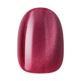 KISS Core Press On Nails 'Flaming' Purple close-up of nail texture