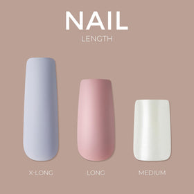 KISS Gel Fantasy Press On Nails in a stylish arrangement