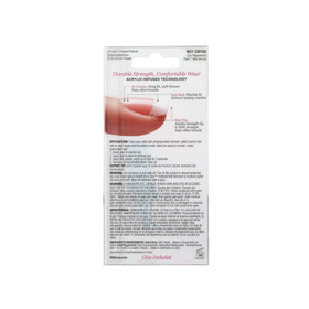 KISS Salon Acrylic French Nails Kit Pet Peeve nails displayed