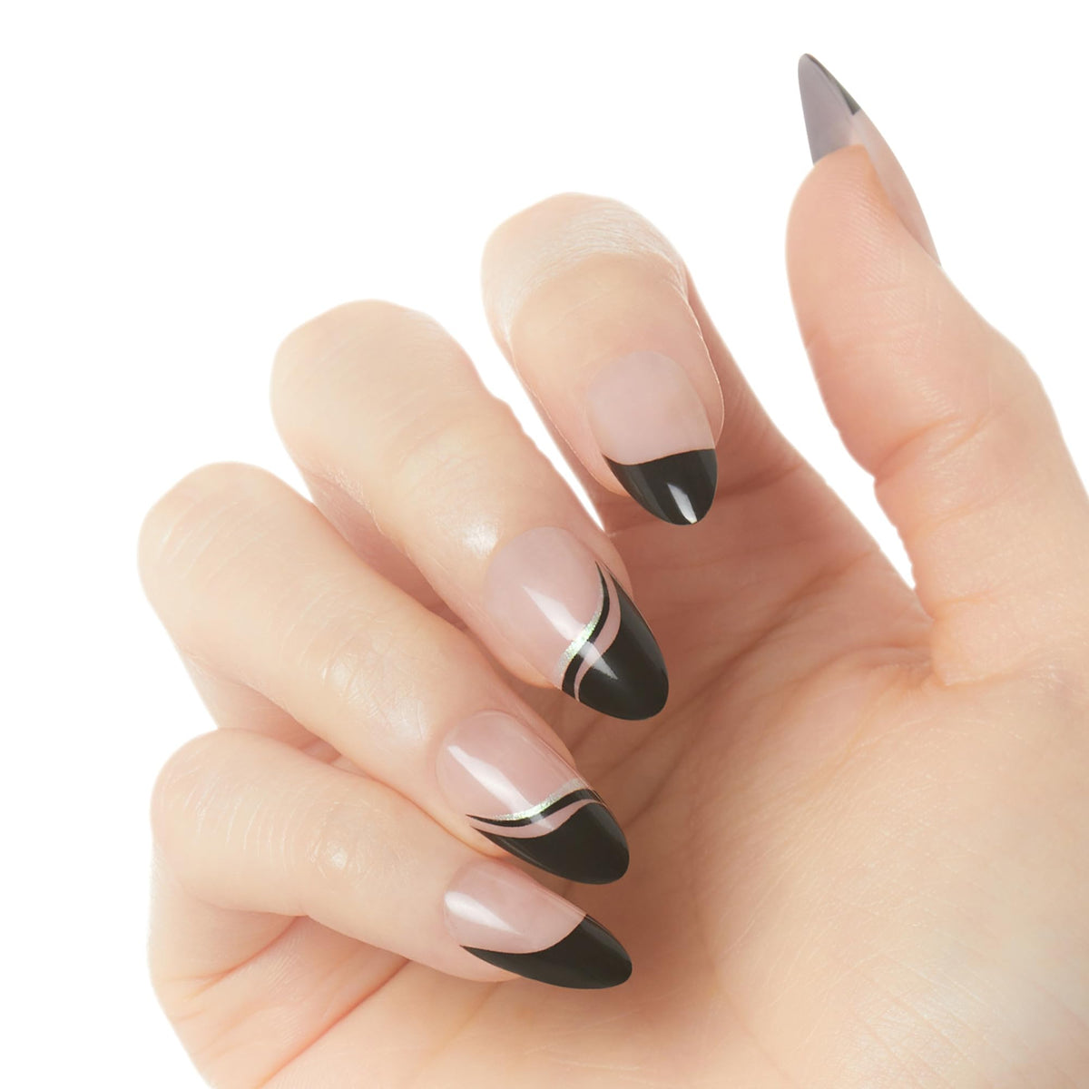 KISS Voguish Fantasy Press On Nails in a stylish setting