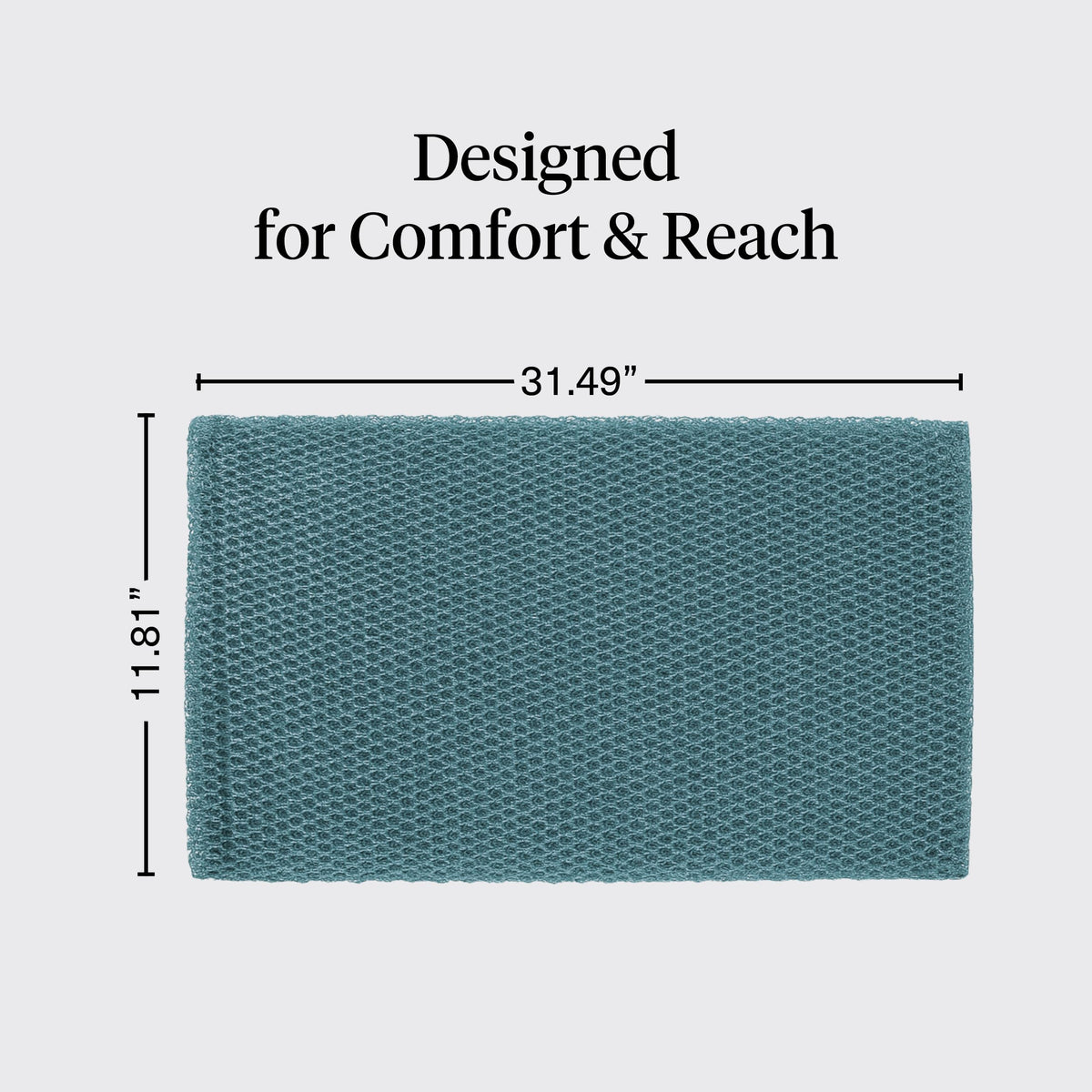Kitsch African Net Sponge Aqua Grey set of 3