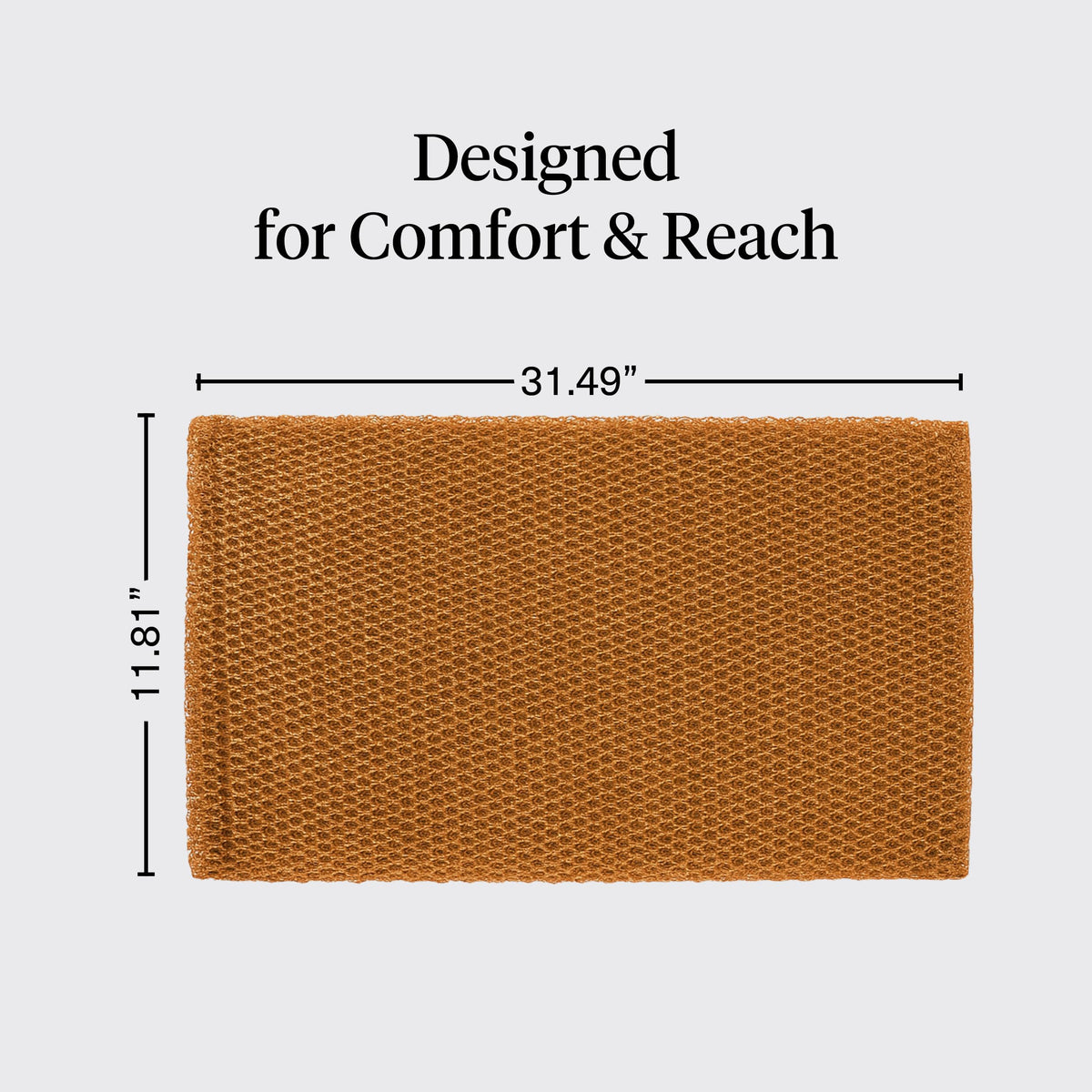 Kitsch African Net Sponge showing stretchable design