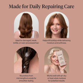 Kitsch Argan Oil Shampoo texture on hand