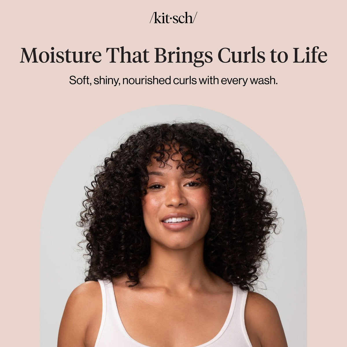 Kitsch Coconut Oil Shampoo texture close-up