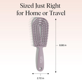 Kitsch Flexi Flow Detangler Brush packaging display
