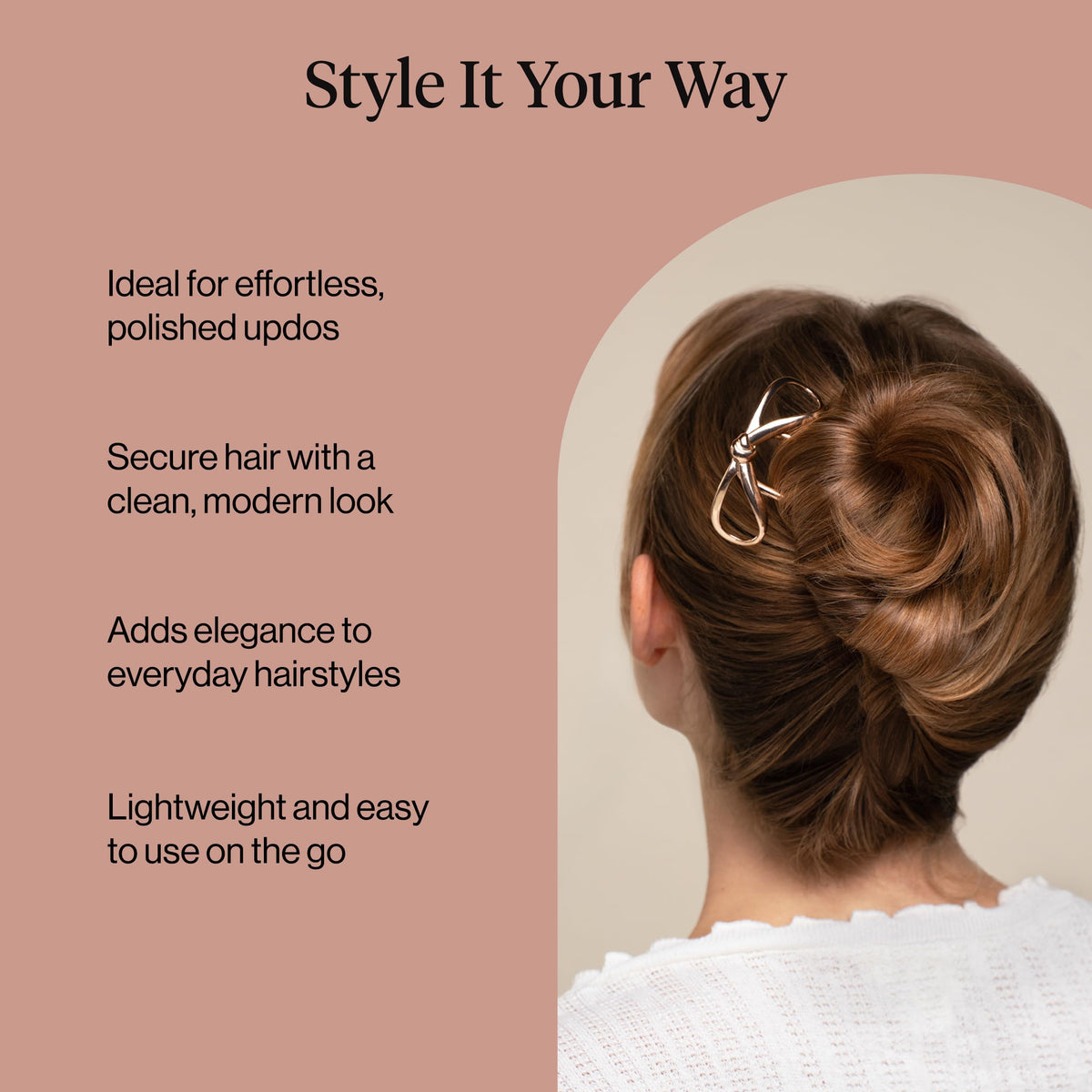 Kitsch French Hair Pin with packaging details