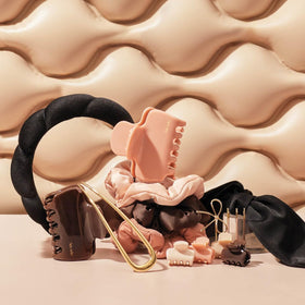 Kitsch French Hair Pins used in an elegant updo
