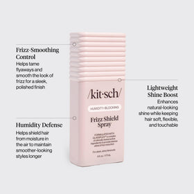 Kitsch Frizz Shield Hair Spray 6.3 oz side view