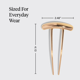 Kitsch Gold French Hair Pin in a gift box