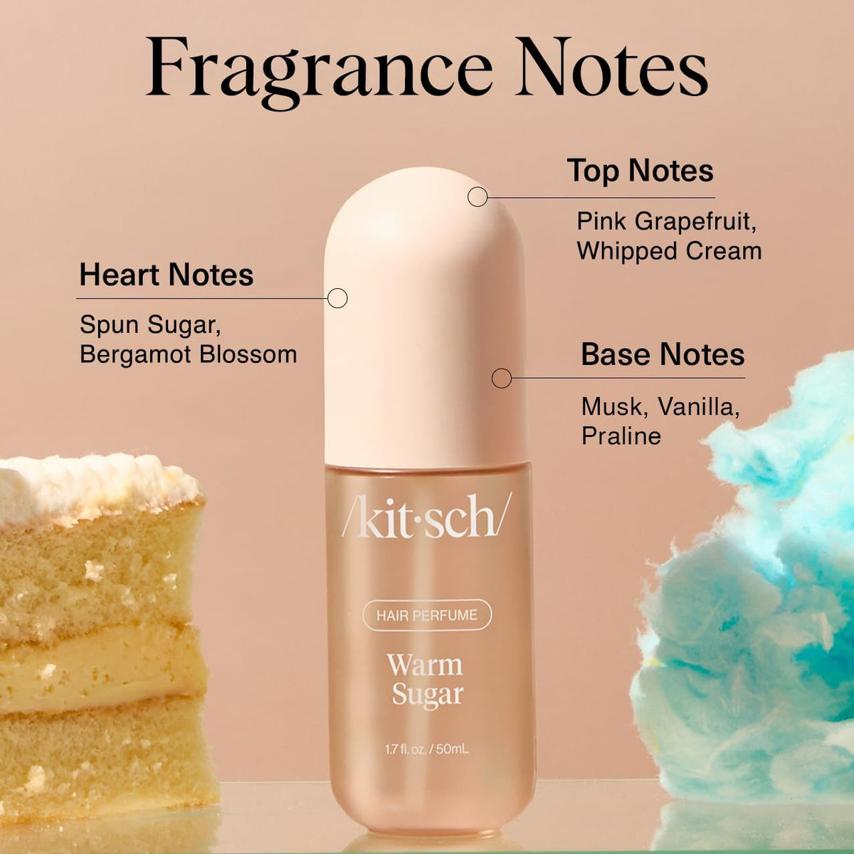 Kitsch Hair Perfume in a travel bag