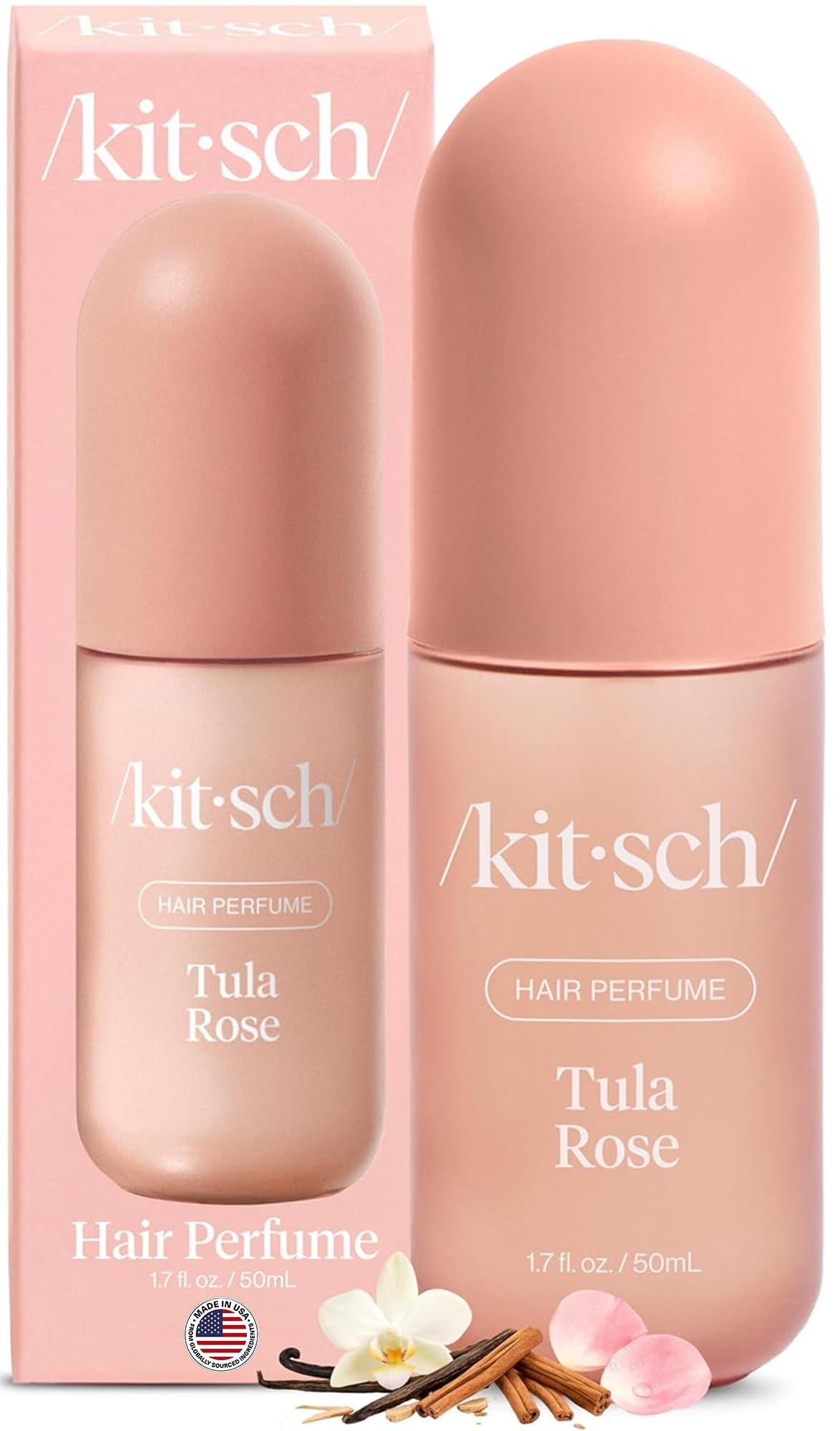 Kitsch Hair Perfume Tula Rose 50mL front view