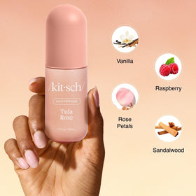 Kitsch Hair Perfume Tula Rose 50mL with travel bag