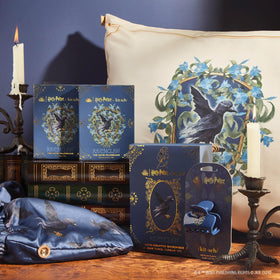 Kitsch Harry Potter Microfiber Hair Towel Wrap Ravenclaw folded neatly