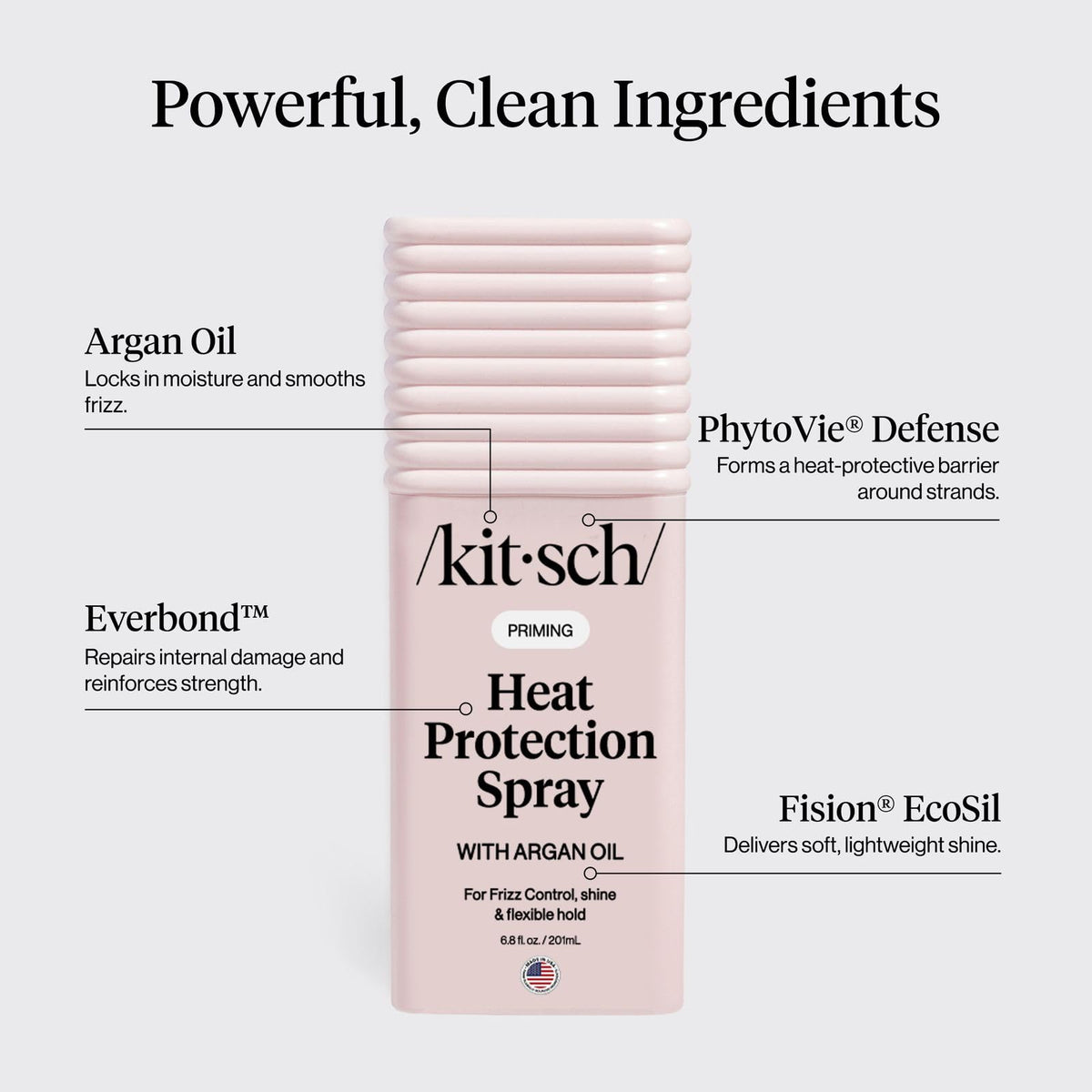 Kitsch Heat Protection Spray ingredients list