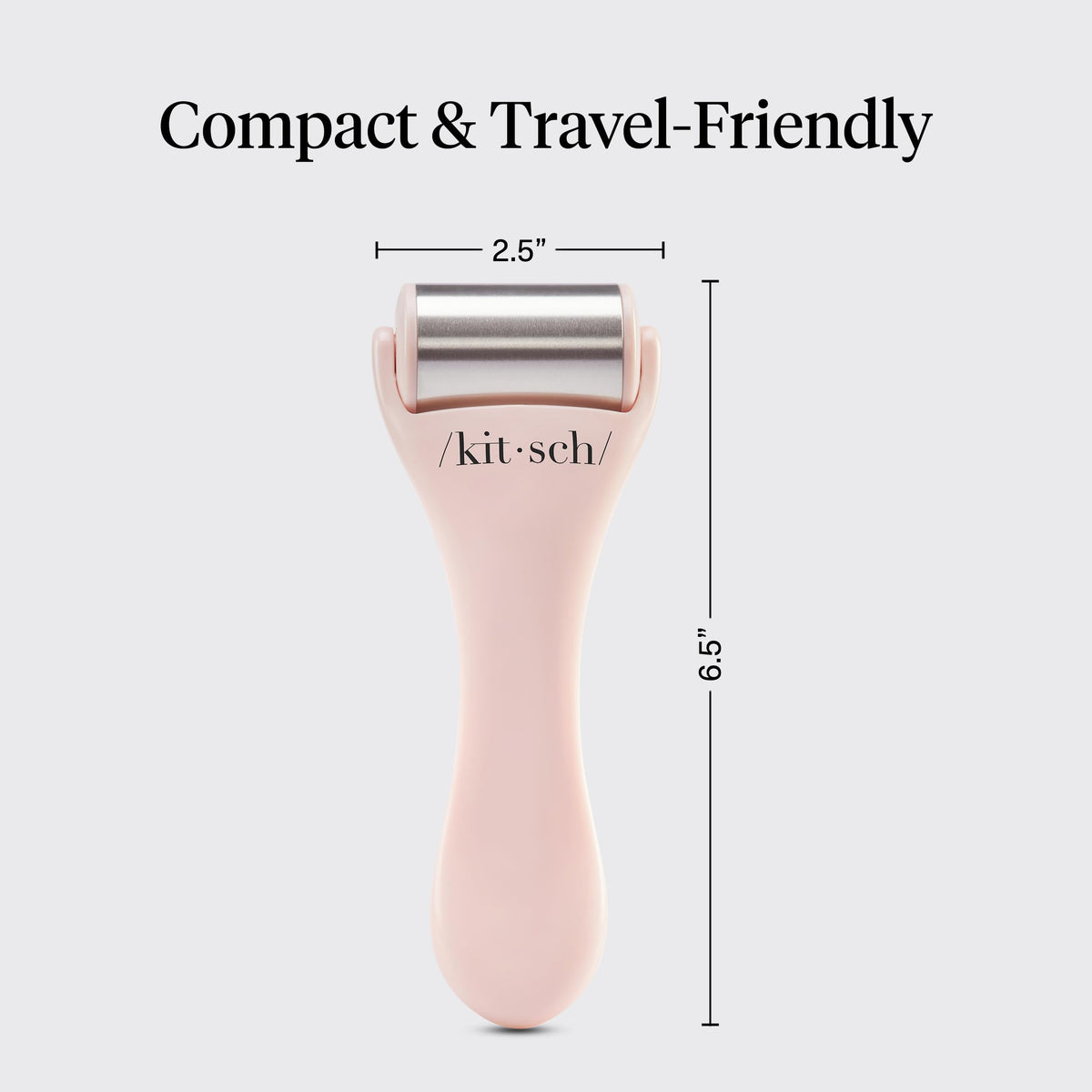 Kitsch Ice Roller for Face beside skincare products