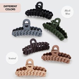 Kitsch Large Chain Link Hair Claw Clip lifestyle scene