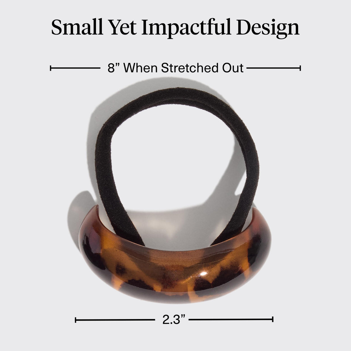 Kitsch Medium Hair Cuffs used in a braid hairstyle