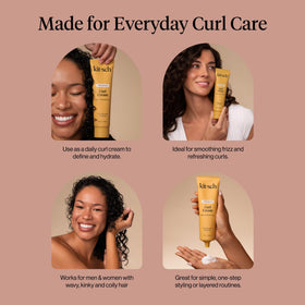 Kitsch Moisturizing Curl Cream lifestyle shot