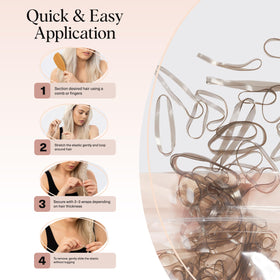 Kitsch No Damage Hair Ties packaging details