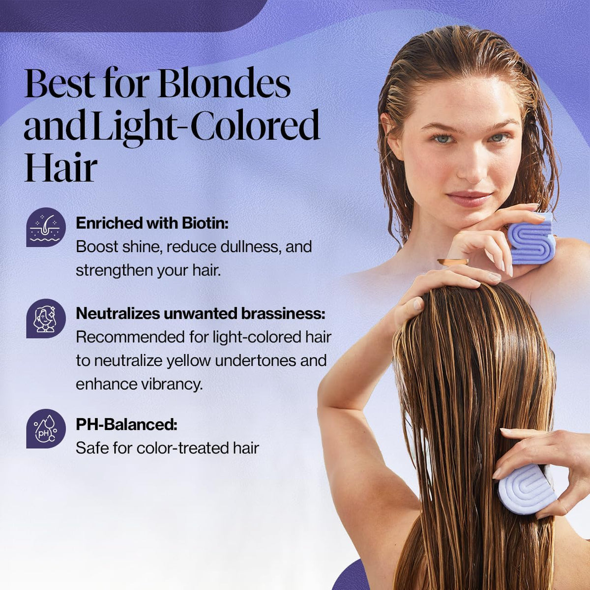 Kitsch Purple Shampoo & Conditioner Set packaging