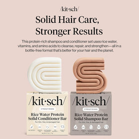 Kitsch Rice Water Conditioner bar close-up
