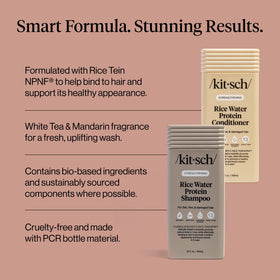 Kitsch Rice Water Conditioner bottle showing eco-friendly packaging