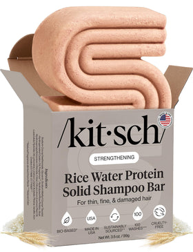 Kitsch Rice Water Shampoo Bar front view