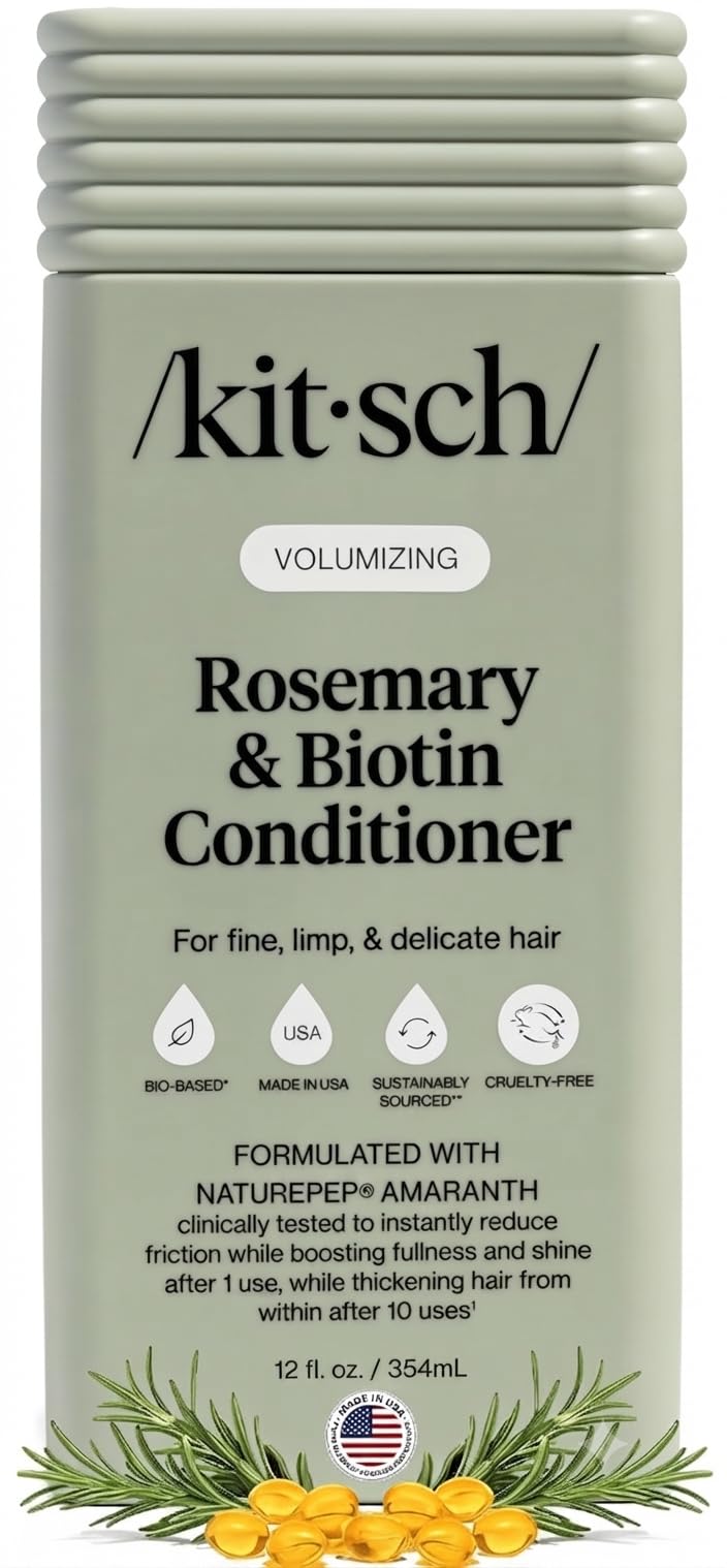 Kitsch Rosemary & Biotin Conditioner 12 oz front view
