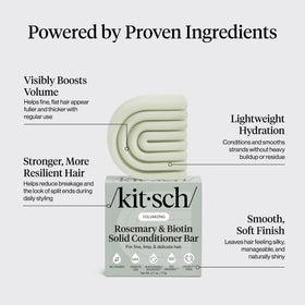Kitsch Rosemary & Biotin Conditioner Bar close-up