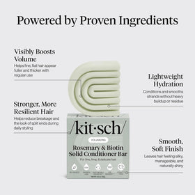Kitsch Rosemary & Biotin Conditioner Bar packaging