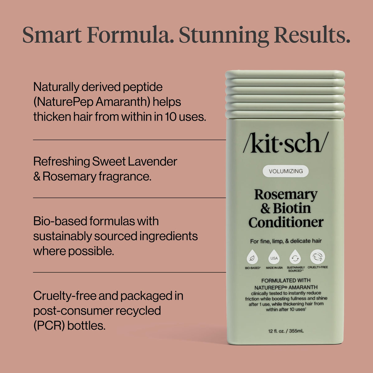 Kitsch Rosemary & Biotin Conditioner texture close-up