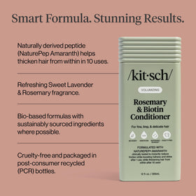 Kitsch Rosemary & Biotin Conditioner texture close-up