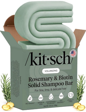 Kitsch Rosemary & Biotin Shampoo Bar front view