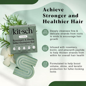 Kitsch Rosemary & Biotin Shampoo Bar packaging