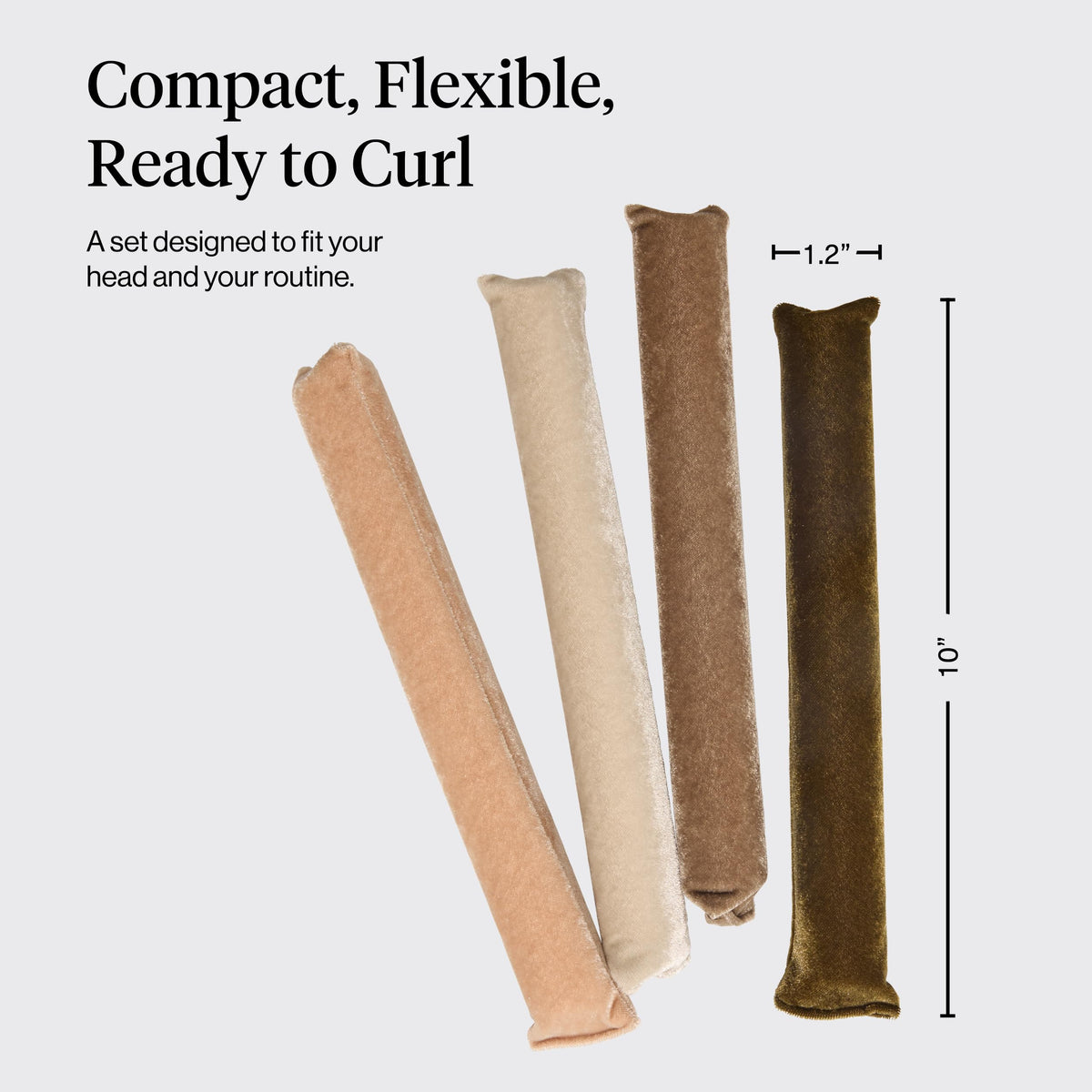 Kitsch Satin Flexi Rods packaging display