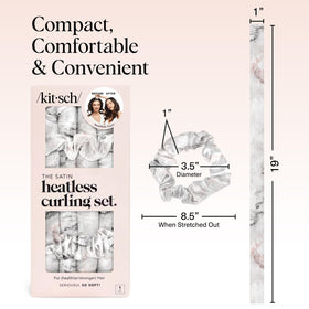 Kitsch Satin Heatless Curls Overnight Set packaging